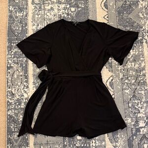 Express Black Romper
